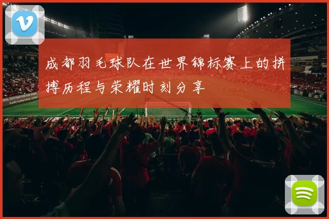 成都羽毛球队在世界锦标赛上的拼搏历程与荣耀时刻分享
